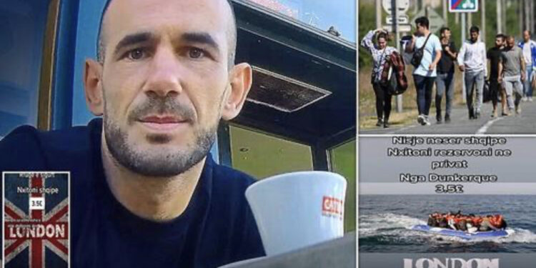 VIDEO/ 1 milion paund në javë, media britanike nxjerr foton: “Luani i Artë” nga Vlora sjell të rinjtë me gomone, tregtia fitimprurëse me mjerimin