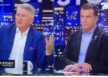 VIDEO/ Nënkryetari i Kuvendit, njeriu i Bashës i bën qokën si analist Veliajt te Sokol Balla