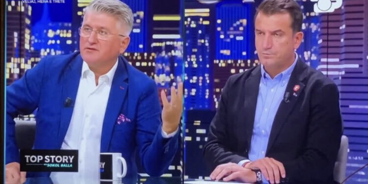 VIDEO/ Nënkryetari i Kuvendit, njeriu i Bashës i bën qokën si analist Veliajt te Sokol Balla