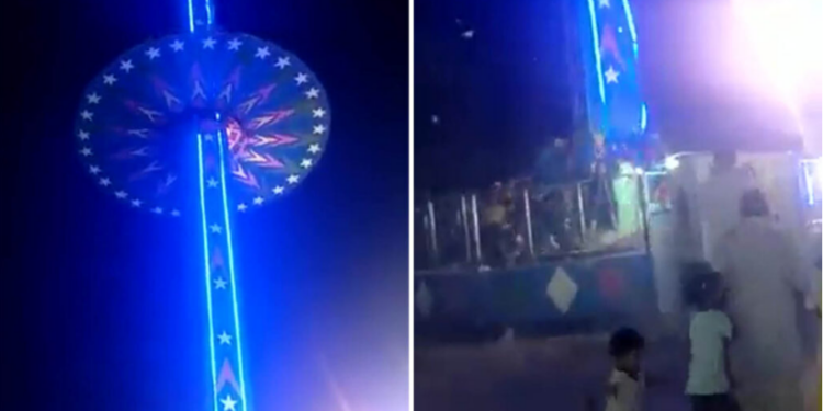 VIDEO/ Momenti tronditës kur karuseli përplaset në tokë bashkë me njerëzit, 50 të plagosur