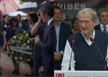 VIDEO/ Berisha ndez Postribën për kryengritjen e dytë: Të rrëzojmë Edi Ramën