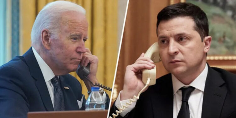 Joe Biden bisedë telefonike me Zelenskyn, mbrojtja ajrore në fokus të diskutimit