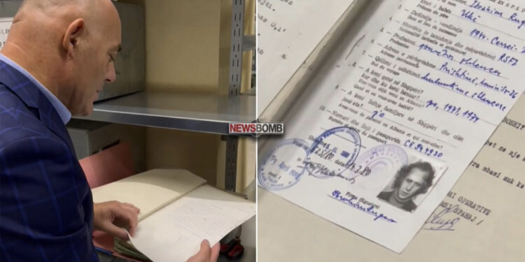 VIDEO/ “O bobo, doli emri bashkëpunëtorit”, Blendi Feviziu hap dosjen e ish-Sigurimit për presidentin Ibrahim Rugova