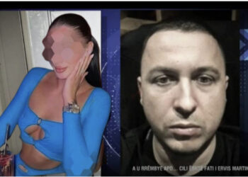 FOTO/ ‘Gëzuar ditelindjen, zoti të bekoftë’/ Kush është vajza me Ervis Martinajn që bëri lëmsh mediat?