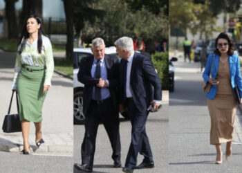 Parada me ngjyrat e vjeshtës/ Si u veshën ministra e deputetë, bluja e Grida Dumës merr vëmendjen