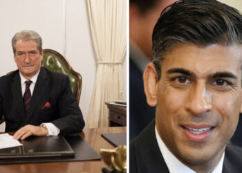 Berisha uron kryeministrin e ri të Britanisë: Suksese Rishi Sunak!