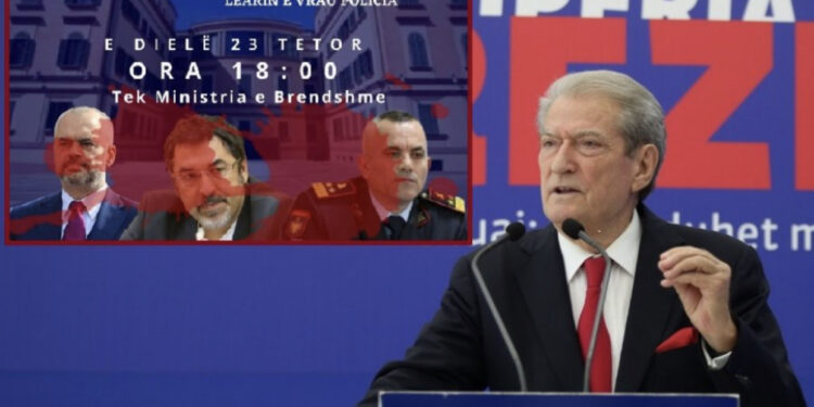 Berisha: Sot në ora 18:00, protestë e fuqishme për vrasjen e të riut Lear Kurti nga policë-banditë!