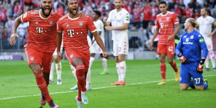 Bayern ‘luan tenis’ me Mainz dhe merr kreun e renditjes, Wolfsburg bën “poker” ndaj Bochum