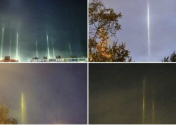 Drita të mistershme shfaqen në qiellin e qyteteve ruse pranë Ukrainës, çfarë dyshohet