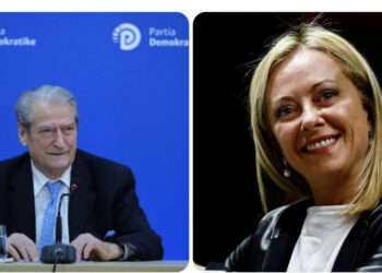 VIDEO/ Berisha uron Giorgia Meloni: Suksese në misionin tuaj të madh!