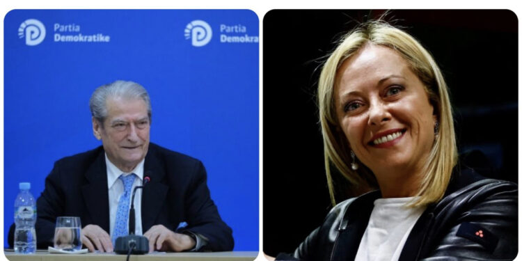 VIDEO/ Berisha uron Giorgia Meloni: Suksese në misionin tuaj të madh!
