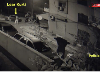 Del video tjetër/ Policia ndoqi Lear Kurtin deri në momentin kur ai ra pa ndjenja