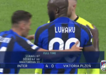 VIDEO/ Interi nuk gabon, poker në San Siro dhe feston kualifikimin