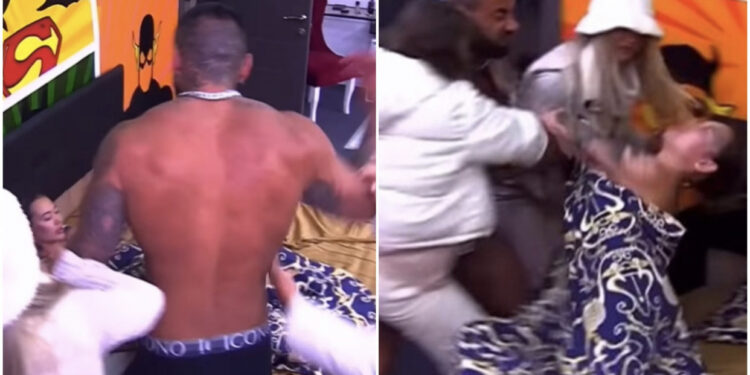 VIDEO/ PAMJE TË RËNDA/ Ish e dashura e Don Xhonit dhunohet në reality show