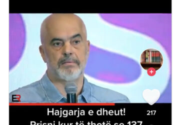 Berisha publikon videon në “TikTok”, ironizon Ramën: Prisni kur të thotë se 137 udhëtimet me charter janë të Saliut