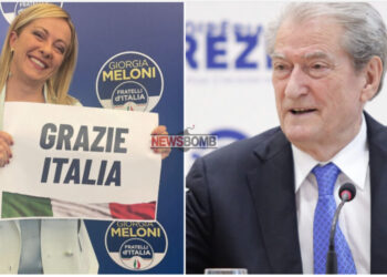 Meloni-Berishës: Afërsia me partinë tuaj është historike, ju siguroj për mbështetje maksimale