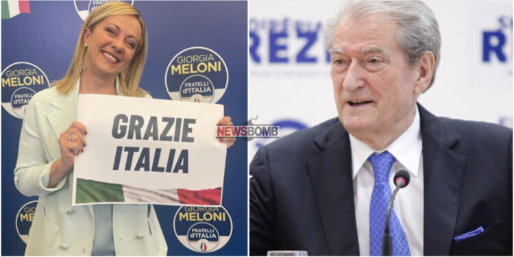 Meloni-Berishës: Afërsia me partinë tuaj është historike, ju siguroj për mbështetje maksimale