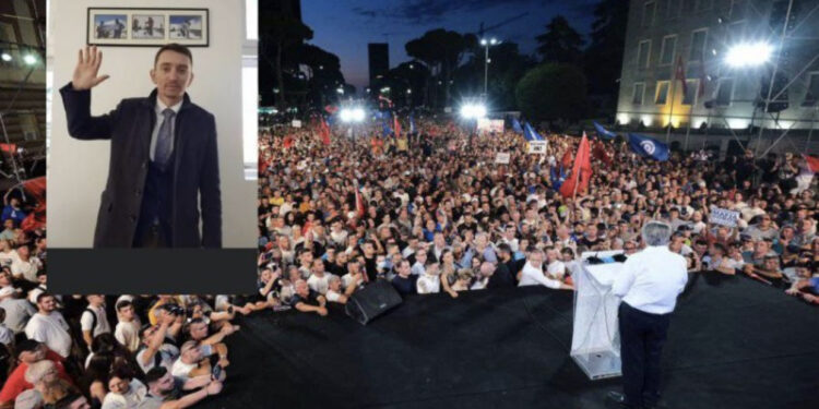 Ish-zyrtari i PS në protestë kundër Ramës: Interesi im është Shqipëria