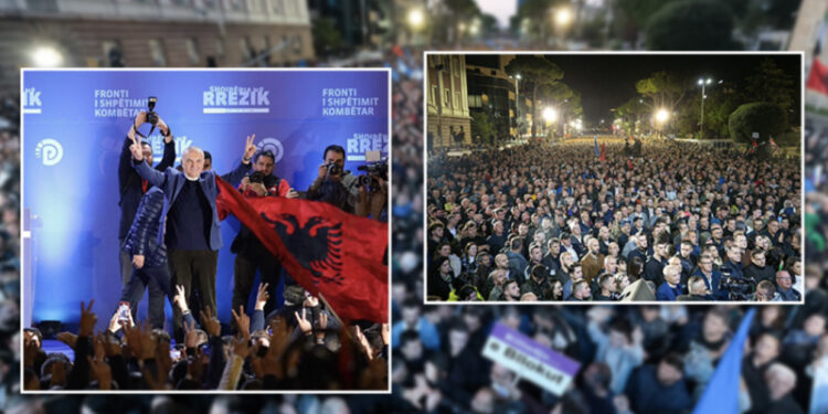 FOTO/ Ilir Meta me bindje të fortë: Shqipëria u përket të rinjve!