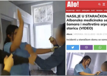 Propaganda serbe, rastin në Pejë e paraqesin si “dhunë ndaj të moshuares serbe nga një shqiptare”