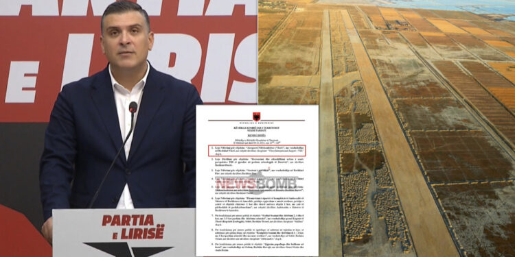 Denoncimi i Partisë së Lirisë: Aeroporti i Vlorës është ndërtuar pa leje! Të reagojë urgjentisht SPAK