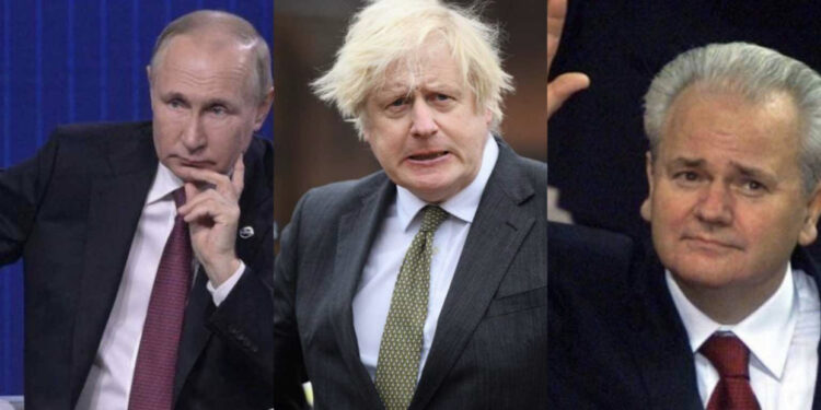 Johnson krahason Putin me Millosheviçin: Mendon për Kievin si serbët për Kosovën