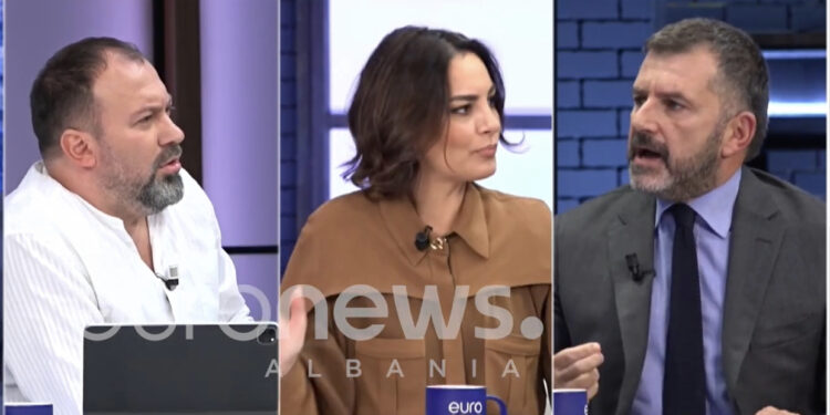 VIDEO: Andi Bushati i ulërin moderatores në mes të emisionit, shikoni reagimin e saj