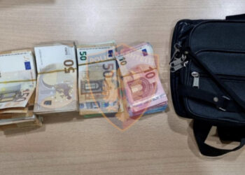 Sekuestrohen 17 mijë € të padeklaruara në kufi, kapet 56-vjeçari turk në Kapshticë