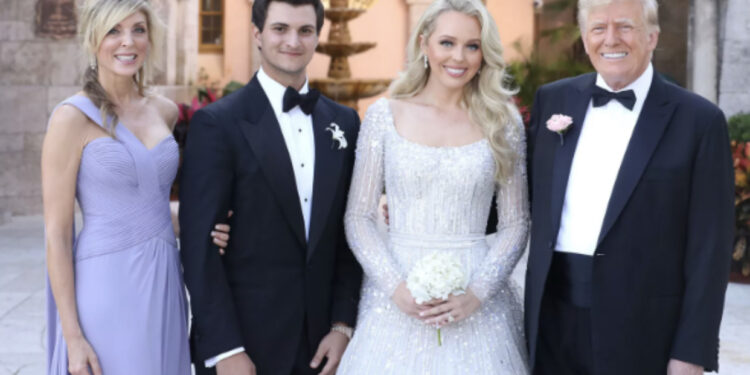 VIDEO/ Vajza e Donald Trump kurorëzon dashurinë, në dasmën madhështore i ftuar dhe Behgjet Pacolli