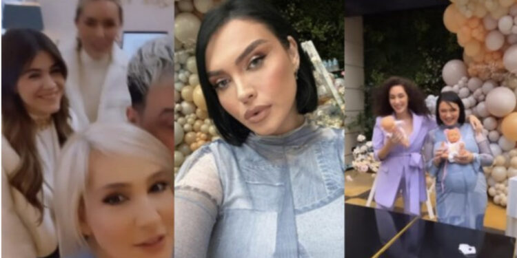 FOTO/ Einxhel organizon “baby shower”, pamjet nga festa mes VIP-ave