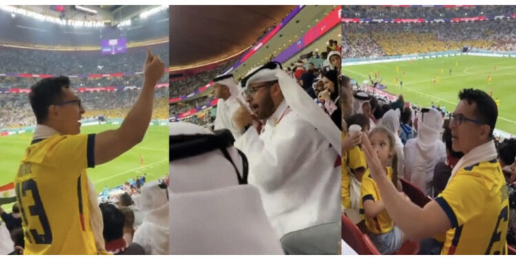 VIDEO/ “E bletë Botërorin, keni vetëm lekë”, tifozi i Ekuadorit provokon atë të Katarit: Qepe dhe ulu aty