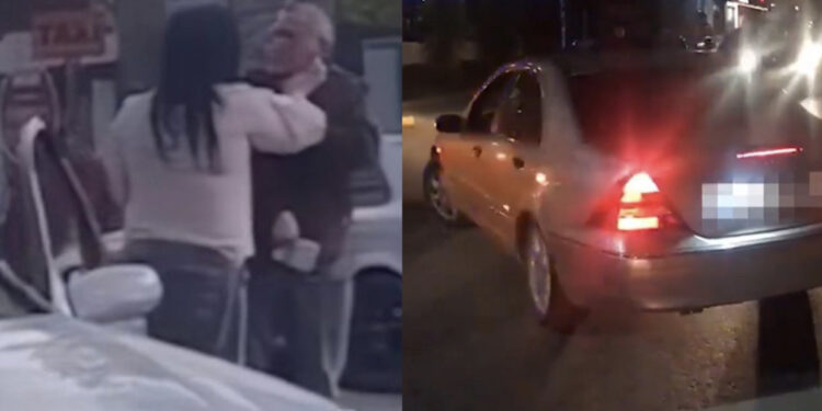 Kapi për fyti burrin që po kalonte në vijat e bardha, identifikohet shoferja “gangëstere”, përfundon në Komisariat