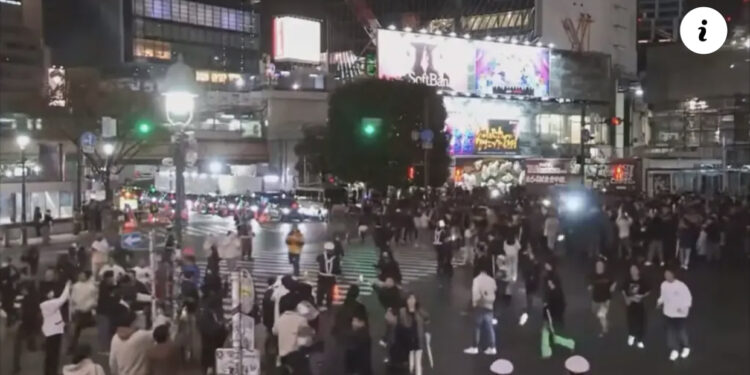 VIDEO- Pas fitores kundër Gjermanisë, japonezët “çmenden” në rrugë
