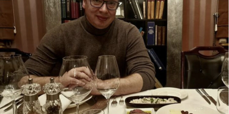 Me verë dhe mish, Vuçiç i shtron sofrën Ramës: Beogradi kryeqyteti i zemrës së madhe dhe ushqimit të mirë