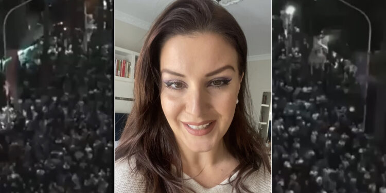 VIDEO/ Floriana Garo thirrje shqiptarëve: Bashkojuni protestës, nuk është vetëm dita e demokratëve