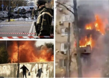 Rusët “bombardojnë” Kievin, zyrtarët: Kanë lëshuar 100 raketa, mbi 7 milionë banorë kanë mbetur pa energji elektrike