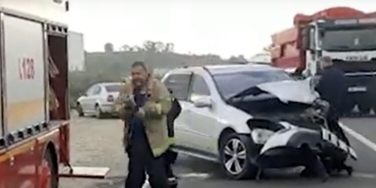 Fuoristrada përplaset me furgonin në aksi Fushë-Krujë- Milot, plagosen rëndë tre persona