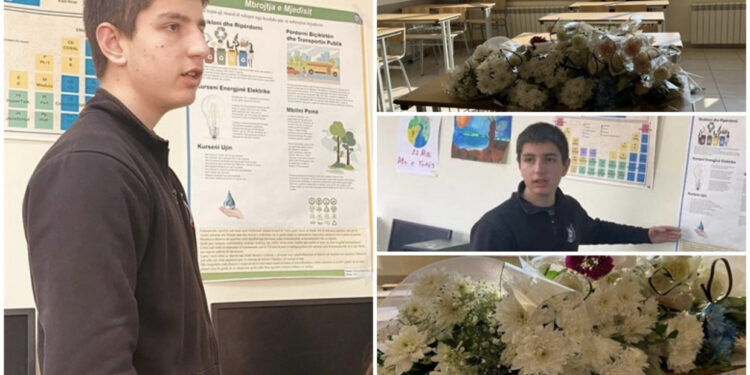 Lot dhe dhimbje e madhe! Shokët i japin lamtumirën e fundit gjimnazistit në Tiranë