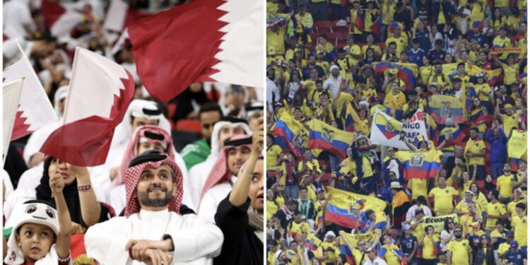 Tifozët mbushin stadiumin, gati për ndeshjen e parë të “Katar 2022”