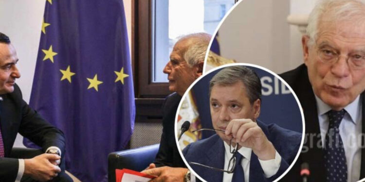 Dialogu Kosovë-Serbi, Borrell takohet sot Kurtin e Vuçiçin