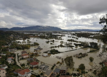 VIDEO/ PAMJET ME DRON! Shkodra nën ujë