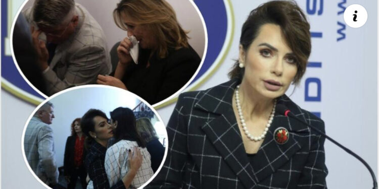 FOTO/ Grida Duma lë mandatin e deputetes, ja kolegët demokratë që shpërthyen në lot