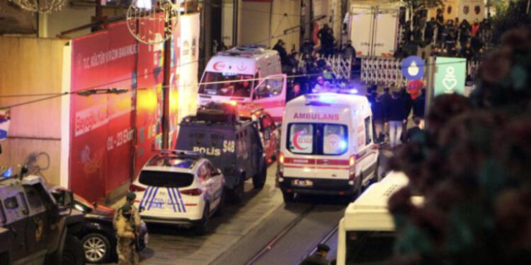 Shpërthimi me bombë në Stamboll, arrestohet autori i dyshuar, numri i të plagosurve shkon në 81