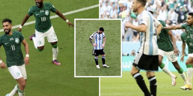 Shkaktohet befasia e parë në Kampionatin Botëror: Arabia Saudite shpartallon njërin nga favoritët – Argjentinën
