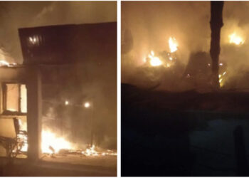 Shkrumbohet banesa në Shkodër, çfarë dyshohet si shkak i zjarrit