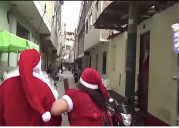 VIDEO/ Nuk është parë më parë! Babagjyshi me elfët shkatërrojnë bandën e drogës