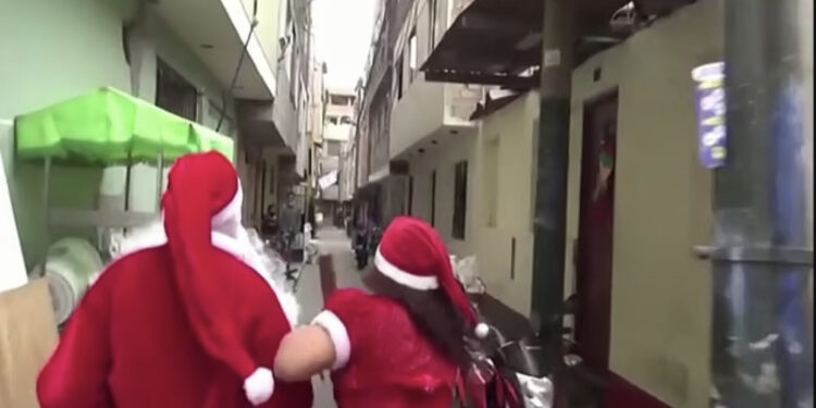 VIDEO/ Nuk është parë më parë! Babagjyshi me elfët shkatërrojnë bandën e drogës