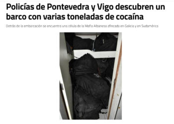 Policia spanjolle operacion në brigjet e Atlantikut, kapet anija me disa ton kokainë: Është e mafias shqiptare