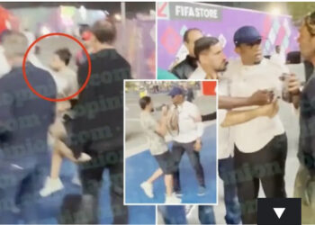 VIDEO/ “Çmendet” Eto’o,  ish-legjenda e Barcelonës shkelmon një person pas ndeshjes së Brazilit