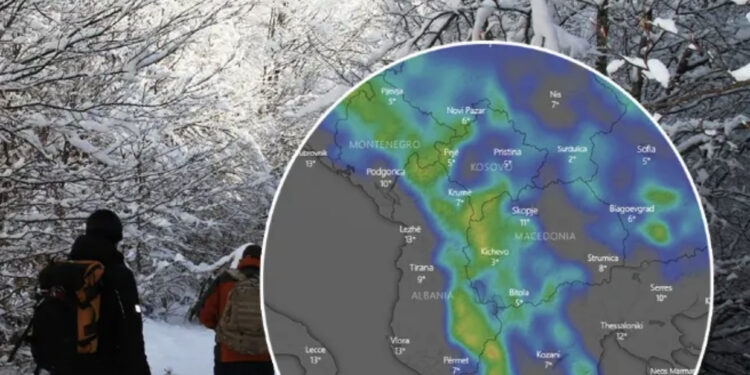 Temperatura deri në -1 gradë në zonat malore, parashikimi i motit për sot!